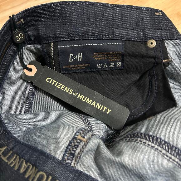 Citizens of Humanity Kelly Jeans Women 30 (32x35) Bootcut NEW Pacific Ocean Blue - Picture 4 of 16